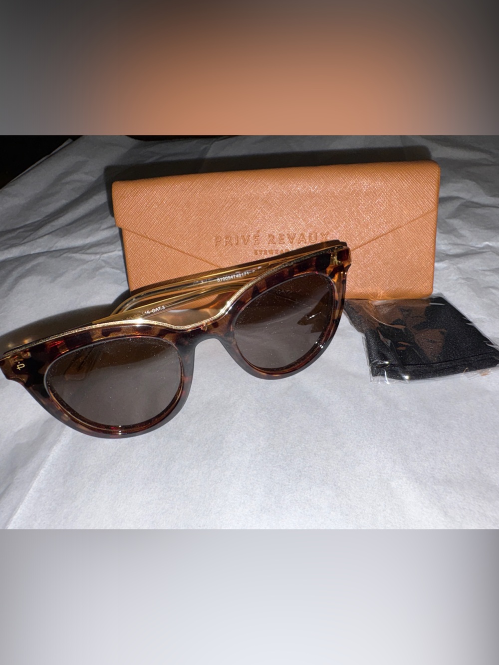 Prive Revaux Women's Tortoiseshell Sunglasses - Brown Lenses